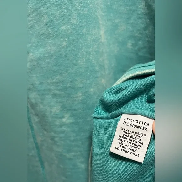 Habitat clothes to live in Teal Blue Set Women’s Size Large - Picture 12 of 13